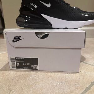 Nike Air Max 270 Black and White Shoes